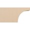 Ekena Millwork 2in. W x 6in. H x 12in. L Huntington Woodgrain TimberThane Rafter Tail, Primed Tan RFTUR02X06X12HUNRCPR - alternate 4